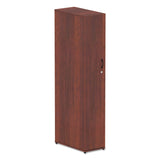 Alera Valencia Series Wardrobe, 11.88w x 22.78d x 65h, Medium Cherry