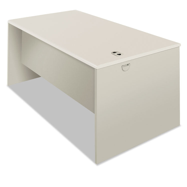 38000 Series Desk Shell, 60" x 30" x 30", Light Gray/Silver