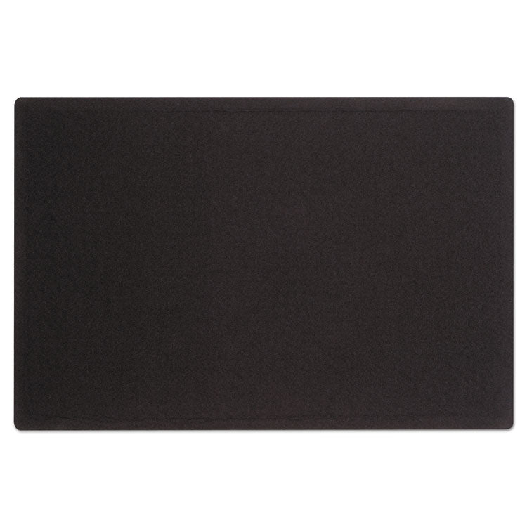 Oval Office Fabric Board, 48 x 36, Black Surface