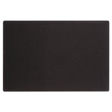 Oval Office Fabric Board, 48 x 36, Black Surface