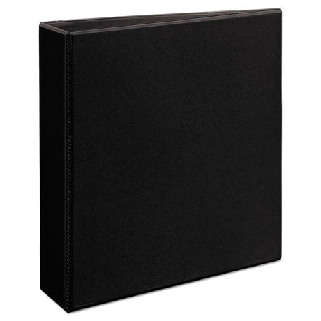 Heavy-Duty Non Stick View Binder with DuraHinge and Slant Rings, 3 Rings, 2" Capacity, 11 x 8.5, Black, (5500)