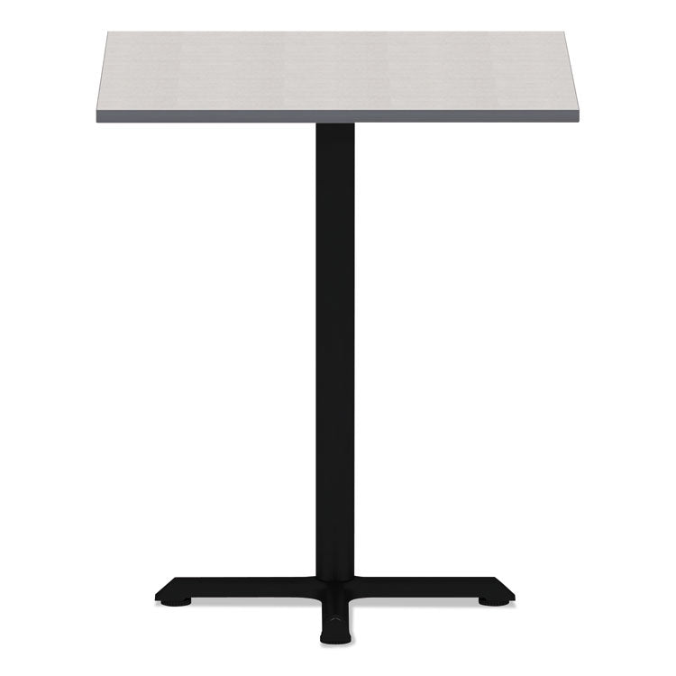 Reversible Laminate Table Top, Square, 35.38w x 35.38d, White/Gray