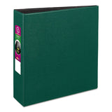 Durable Non-View Binder with DuraHinge and Slant Rings, 3 Rings, 3" Capacity, 11 x 8.5, Green