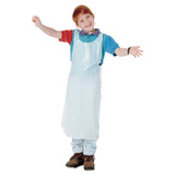 Disposable Apron, Polypropylene, One Size Fits All, White, 100/Pack