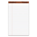 "The Legal Pad" Ruled Perforated Pads, Wide/Legal Rule, 50 White 8.5 x 14 Sheets, Dozen