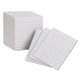 Ruled Mini Index Cards, 3 x 2.5, White, 200/Pack