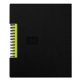 Idea Collective Professional Wirebound Hardcover Notebook, 1-Subject, Medium/College Rule, Black Cover, (80) 8 x 5.5 Sheets