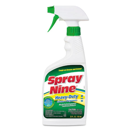 Heavy Duty Cleaner/Degreaser/Disinfectant, Citrus Scent, 22 oz Trigger Spray Bottle, 12/Carton