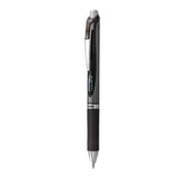 EnerGel RTX Gel Pen, Retractable, Bold 1 mm, Black Ink, Black/Gray Barrel