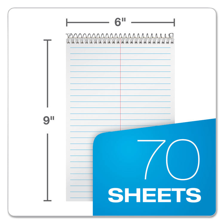 Steno Pads, Gregg Rule, Tan Cover, 70 White 6 x 9 Sheets