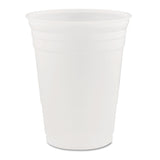 SOLO Party Plastic Cold Drink Cups, 16 oz, 50/Sleeve, 20 Sleeves/Carton