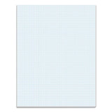 Quadrille Pads, Quadrille Rule (8 sq/in), 50 White 8.5 x 11 Sheets