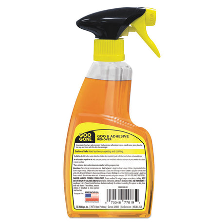 Spray Gel Cleaner, Citrus Scent, 12 oz Spray Bottle