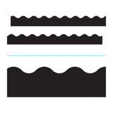 Terrific Trimmers Solid Colors Board Trim, 2.25  x 39 ft, Black
