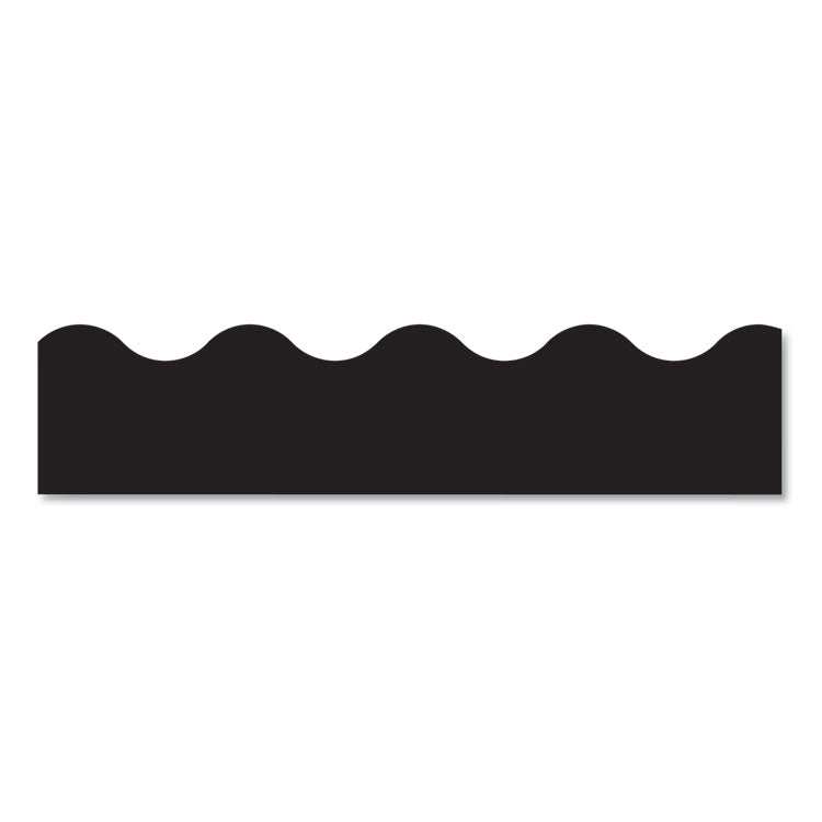 Terrific Trimmers Solid Colors Board Trim, 2.25  x 39 ft, Black