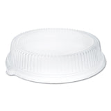 Dome Covers fit 10  Disposable Plates, Clear, Plastic, 500/Carton