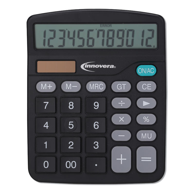 15923 Desktop Calculator, 12-Digit LCD