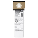 SD Premium Allergen Vacuum Bags for SC9100 Series, 5/Pack, 10 Packs/Carton