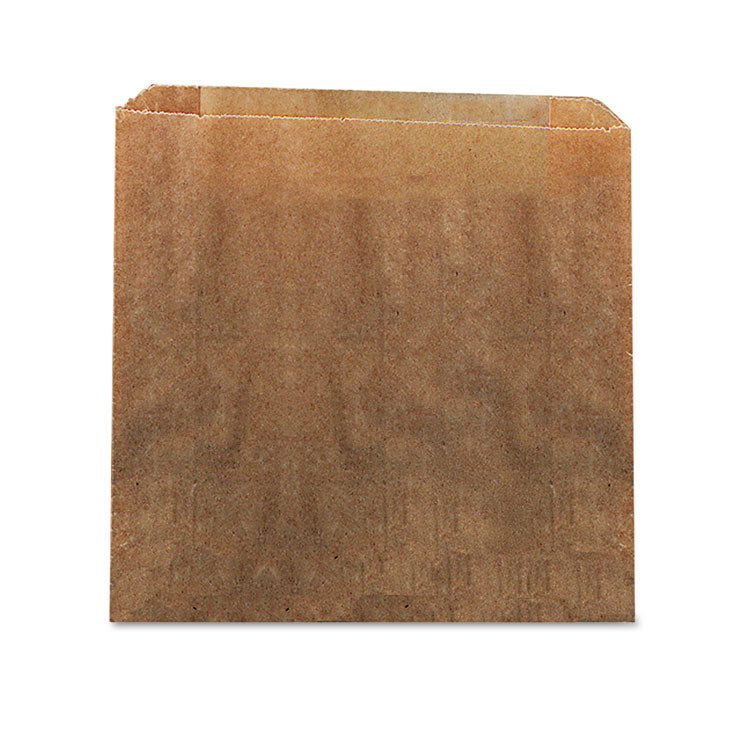 Waxed Kraft Liners, 10.5  x 3.25  x 9.38 , Brown, 250/Carton
