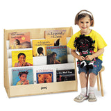 Pick-a-Book Stand, 30w x 16.5d x 27.5h, Birch