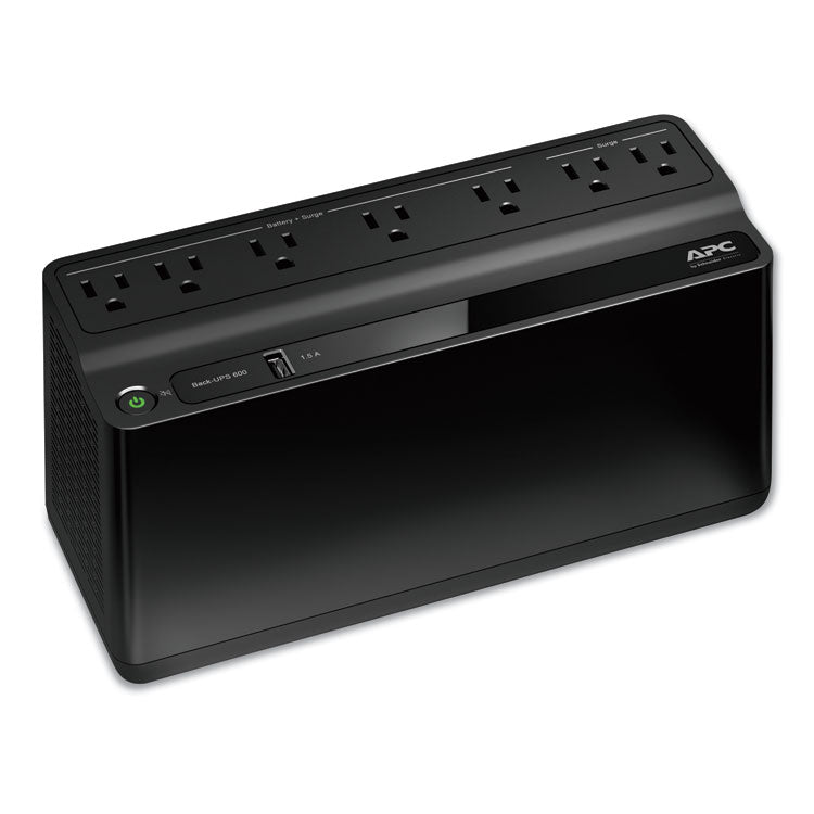 Back-UPS 600 VA Battery Backup System, 7 Outlets, 120 VA, 490 J