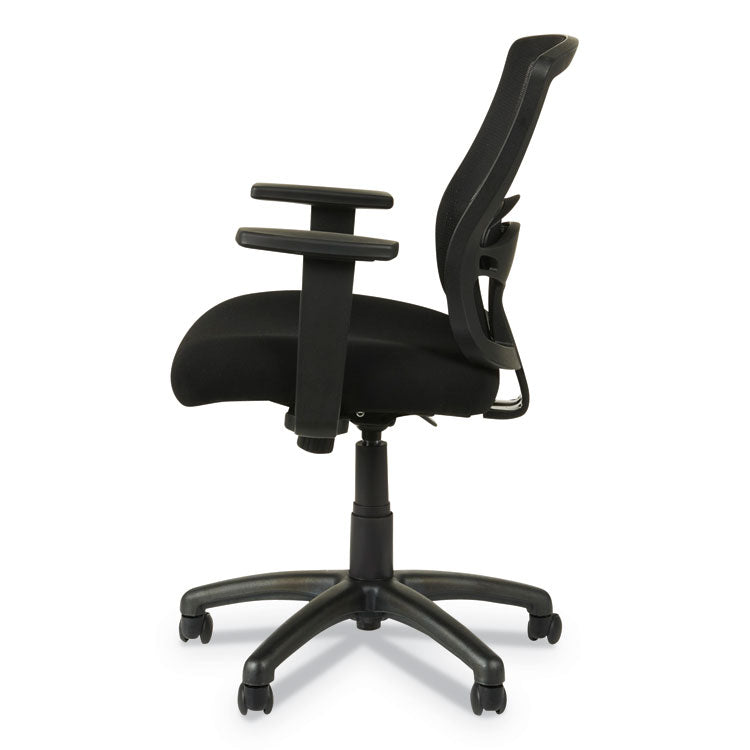 Alera Etros Series Mesh Mid-Back Chair, Supports Up to 275 lb, 18.03" to 21.96" Seat Height, Black