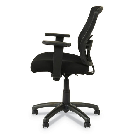 Alera Etros Series Mesh Mid-Back Chair, Supports Up to 275 lb, 18.03" to 21.96" Seat Height, Black