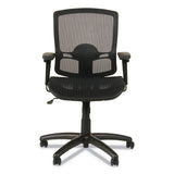 Alera Etros Series Suspension Mesh Mid-Back Synchro Tilt Chair, Supports Up to 275 lb, 15.74" to 19.68" Seat Height, Black