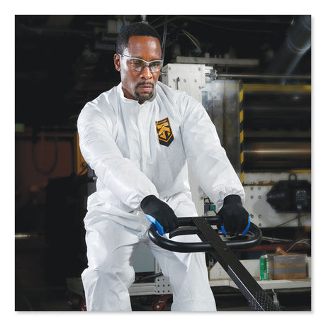 A40 Elastic-Cuff and Ankles Coveralls, 3X-Large, White, 25/Carton
