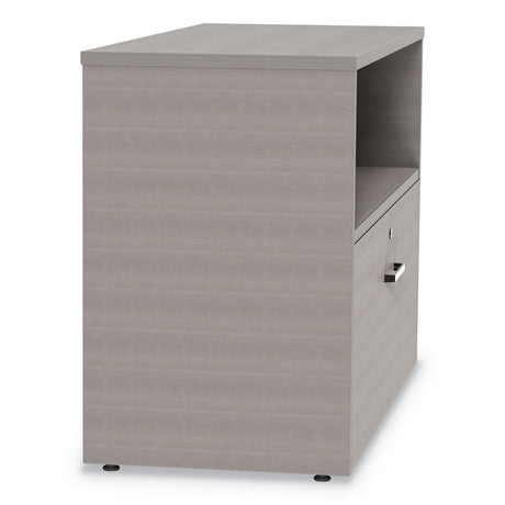 Urban 36  Credenza, Bottom Pedestal, 35.25w x 15.25d x 23.75h, Ash