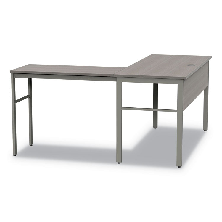 Urban Series L- Shaped Desk, 59  x 59  x 29.5 , Ash