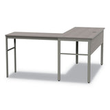 Urban Series L- Shaped Desk, 59  x 59  x 29.5 , Ash