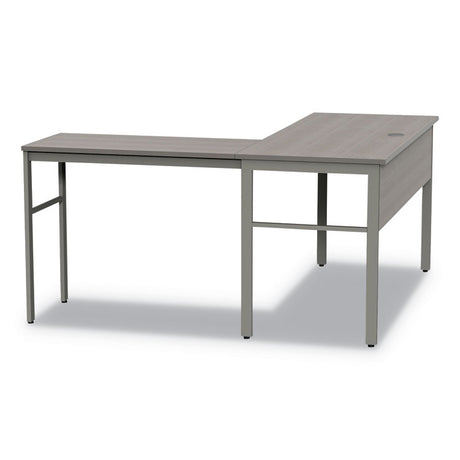 Urban Series L- Shaped Desk, 59  x 59  x 29.5 , Ash