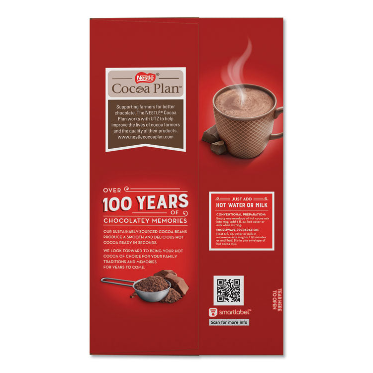 Hot Cocoa Mix, Dark Chocolate, 0.71 oz, 50/Box