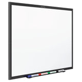 Classic Series Nano-Clean Dry Erase Board, 48 x 36, White Surface, Black Aluminum Frame