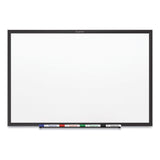 Classic Series Nano-Clean Dry Erase Board, 36 x 24, White Surface, Black Aluminum Frame