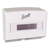 Scottfold Folded Towel Dispenser, 10.75 x 4.75 x 9, White