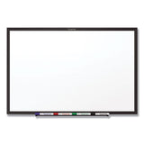 Classic Series Total Erase Dry Erase Boards, 96 x 48, White Surface, Black Aluminum Frame