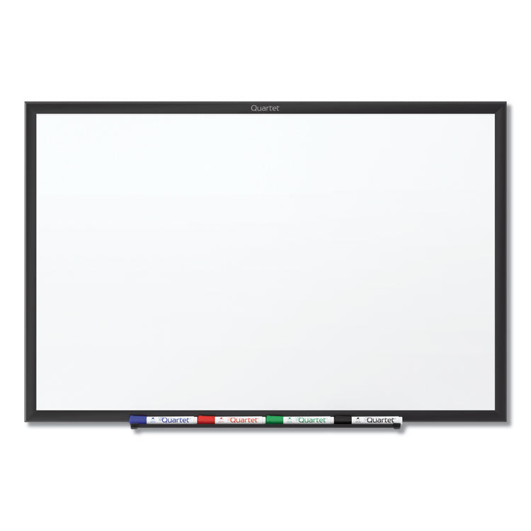 Classic Series Total Erase Dry Erase Boards, 72 x 48, White Surface, Black Aluminum Frame