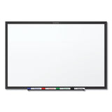 Classic Series Total Erase Dry Erase Boards, 72 x 48, White Surface, Black Aluminum Frame