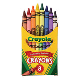 Classic Color Crayons, Peggable Retail Pack, Peggable Retail Pack, 8 Colors/Pack