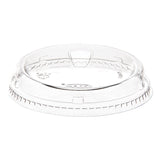 Prima Strawless Plastic Lids, Fits 12 oz to 26 oz Cups, Clear, 1,000/Carton