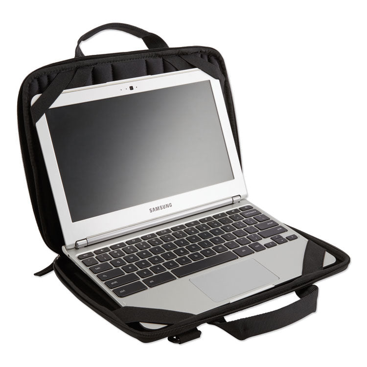 Guardian Work-In Case with Pocket, Fits Devices Up to 13.3", Polyester, 13 x 2.4 x 9.8, Black