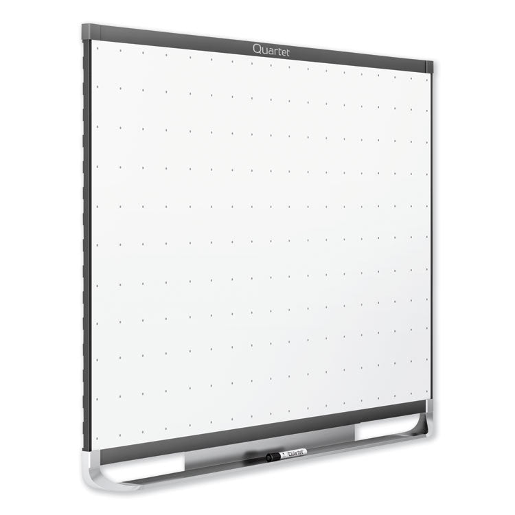 Prestige 2 Magnetic Total Erase Whiteboard, 48 x 36, White Surface, Graphite Fiberboard/Plastic Frame