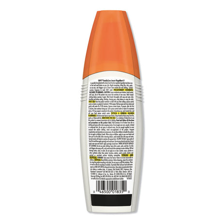 FamilyCare Unscented Spray Insect Repellent, 6 oz Spray Bottle, 12/Carton
