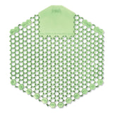 The Wave Urinal Deodorizer, Urinal Screens, Herbal Mint Scent, 58 g, 10/Box, 6 Boxes/Carton