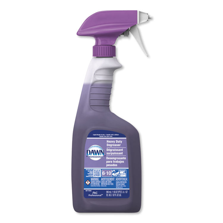 Heavy Duty Degreaser Spray, 32 oz Bottle, 6/Carton