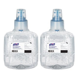 Advanced Hand Sanitizer Green Certified Gel Refill, For LTX-12 Dispensers, 1,200 mL, Fragrance-Free, 2/Carton