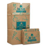 Lawn/Leaf Bags, Self-Standing, Open-Face, 30 gal, 16  x 35 , Kraft, 50/Box