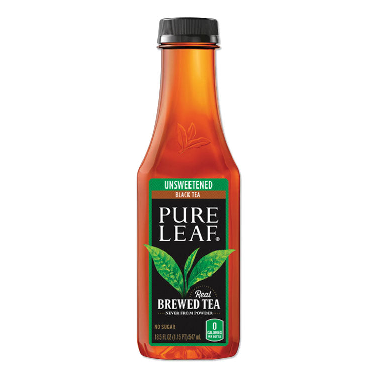 Iced Tea, Unsweetened, 18.5 oz, 12/Carton